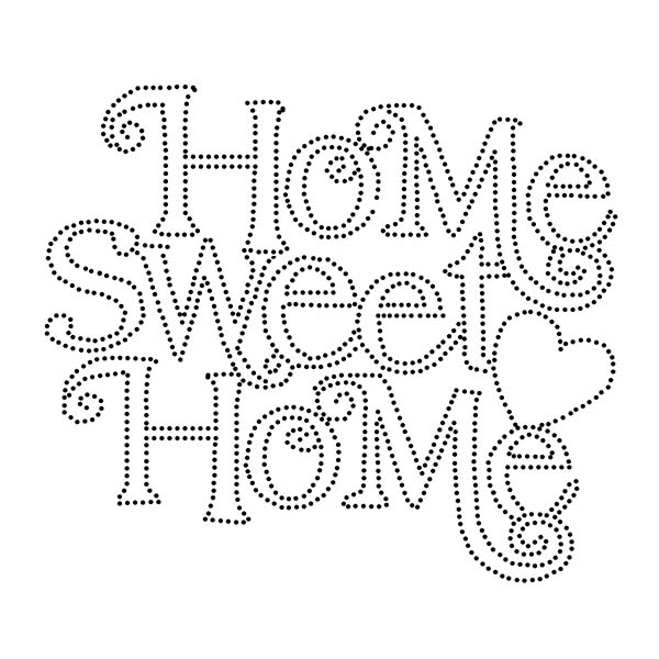 Шаблон Home Sweet Home String Art