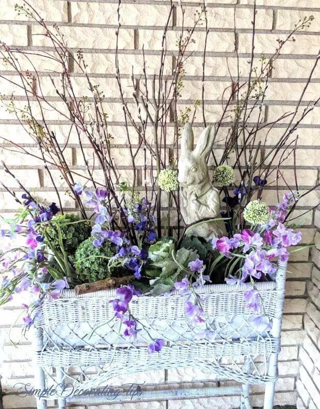 Уникальные винтажные расписные плетеные кашпо #spring #planter #decorhomeideas