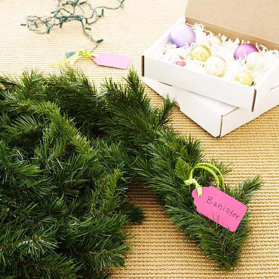 Обозначьте свои украшения # Рождество # хранение # организация #decorhomeideas