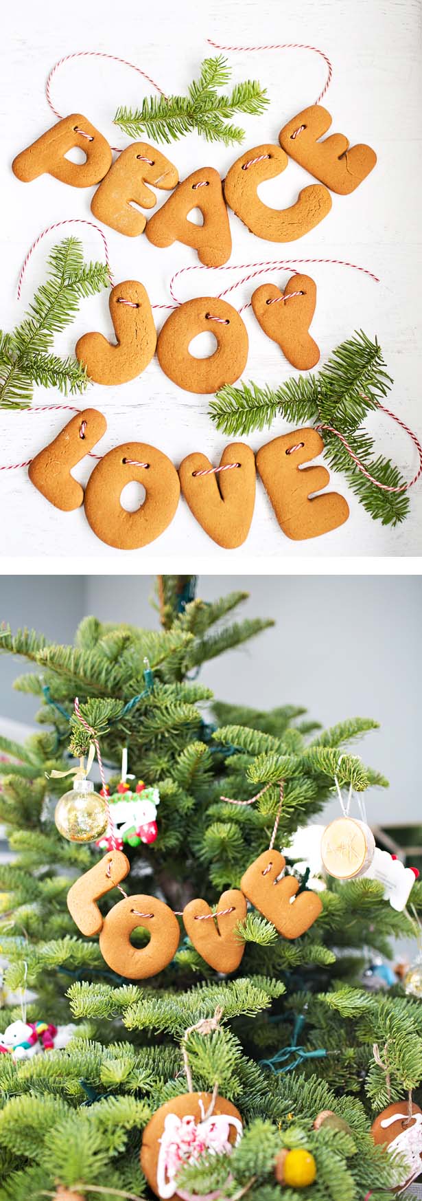 Baker's Delight #Christmas #DIY #garland #decorhomeideas