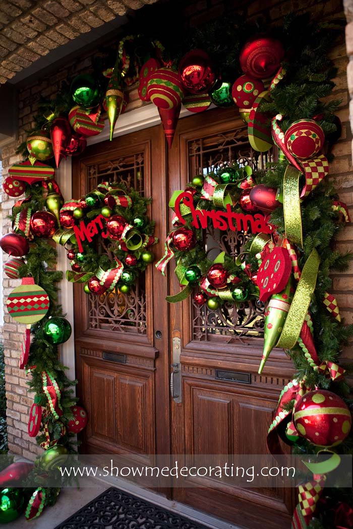 Christmas Cheer #Christmas #DIY # Garland #decorhomeideas