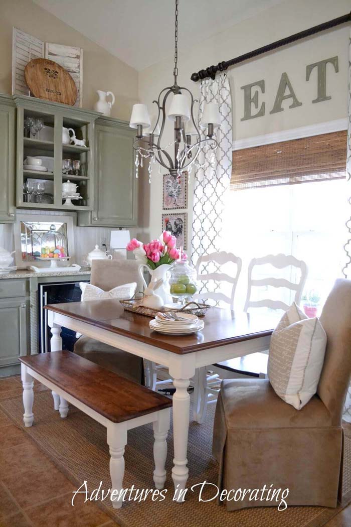 Идеи мебели и декора для дома Dinettes #farmhouse #furniture #decorhomeideas