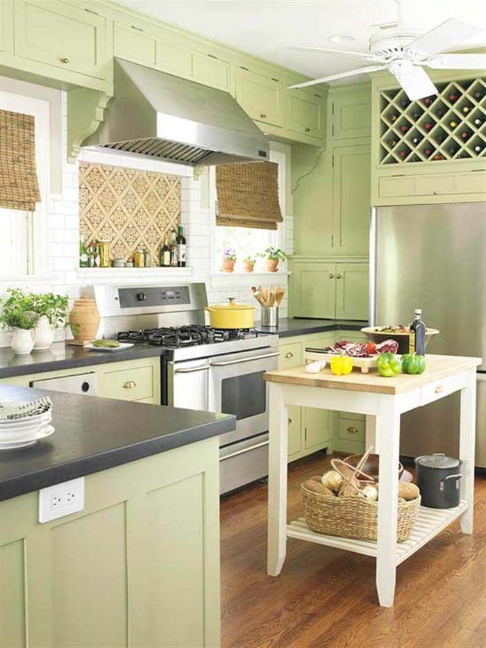 Кухонные гарнитуры Rustic Key Lime #rustic #kitchencabinet #decorhomeideas