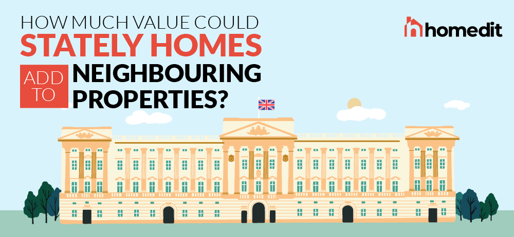Насколько дорого стоит величественный дом для соседней собственности?