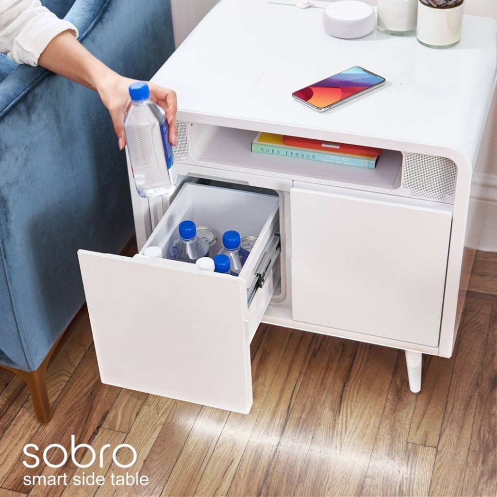 Торцевой стол с 2 ящиками Sobro